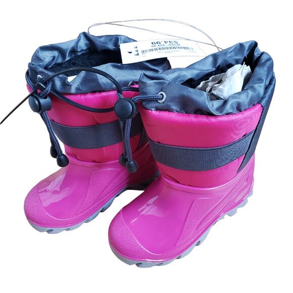 World Famous Sports Girl's Candy Shell Winter Boots Toddler Size 10 - Picture 1 of 7
